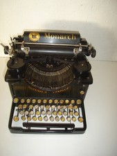 MACCHINA DA SCRIVERE D'EPOCA ANTICA MONARCH VISIBILE