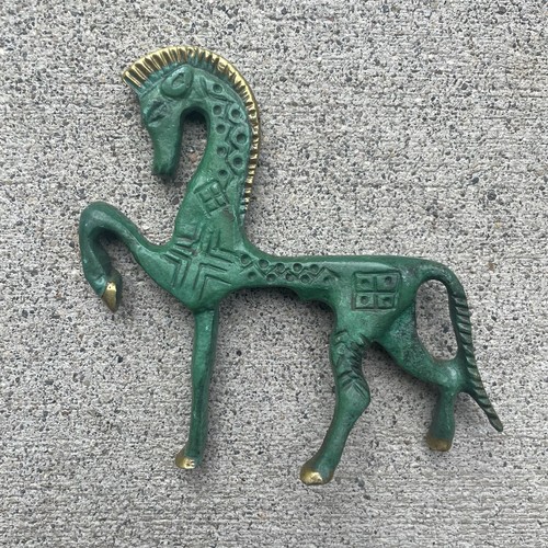 Statua cavallo bronzo greco - bronzo,