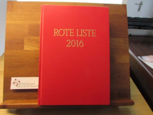 Rote liste 2016 - 2016, buchausgabe