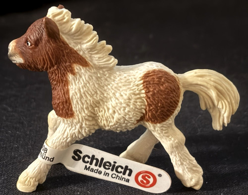 Nwt schleich shetland foal - shetland,