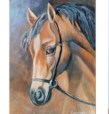 Quadro realistico cavallo