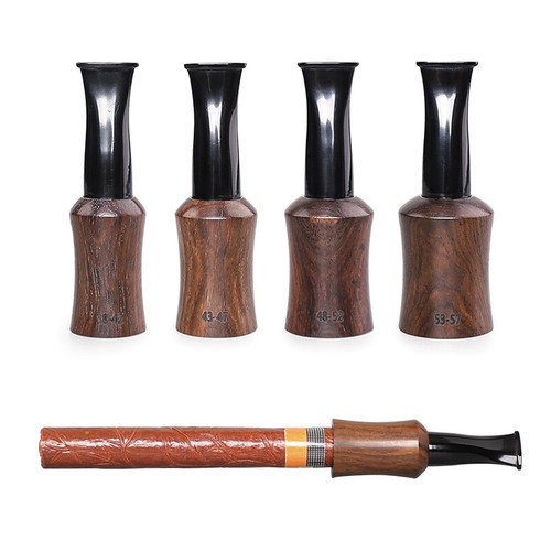 Bocchino sigaro legno ebano - bocchino,