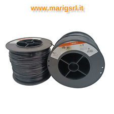 Filo quadrato nylon STIHL nero bobina mm〼  3,3 x 228 metri per decespugliatore