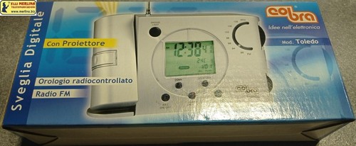 Radiosveglia con proiettore - con,