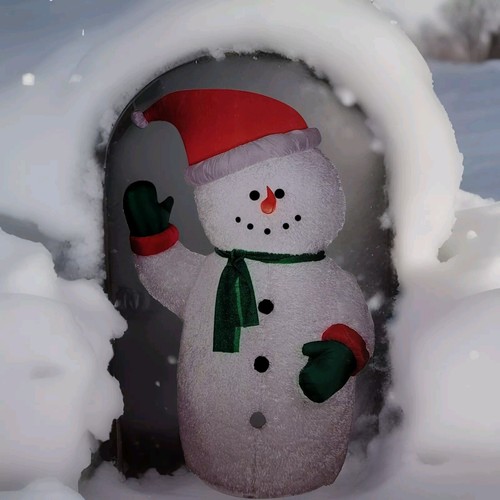 Pupazzo neve gonfiabile - pupazzo,