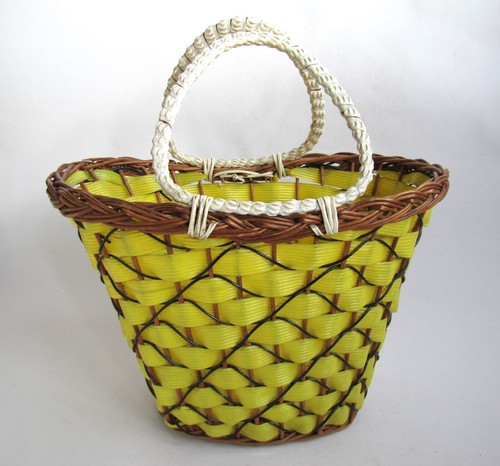 Vintage panier rotin - panier,
