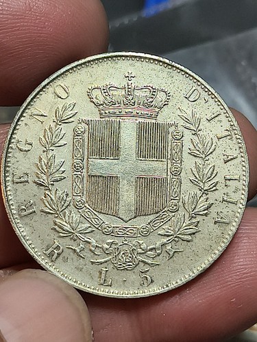 Lire 1872 falso da studio - r,