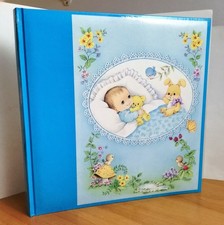 ALBUM NASCITA PORTAFOTO BLU