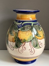 Vaso ceramica dipinta - ➰, in