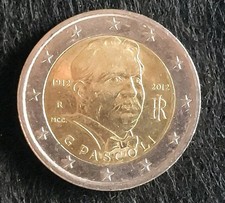 Italia - 2€ Commemorativa - 2012 - 100° Morte di G. Pascoli - Moneta circolata