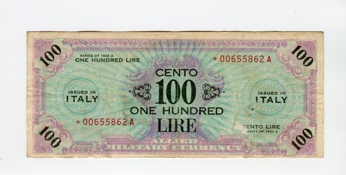 Banconota 100 lire allied - 100,