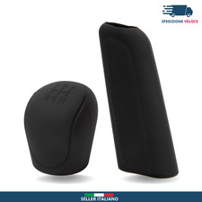 Set di 2 Copri Pomello Cambio Auto Copertura Leva Freno a Mano in Silicone🚚🇮🇹