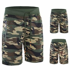 Bermuda uomo cotone verde - cotone,