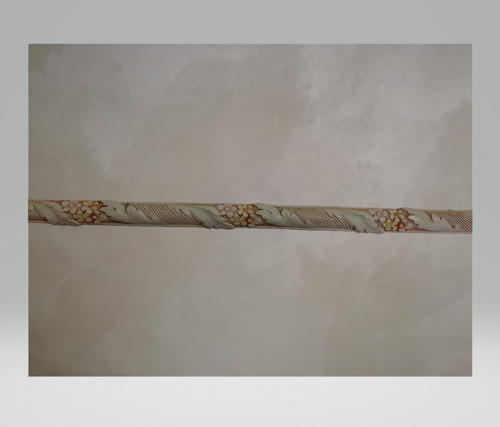 Cornice gesso decorato art - gesso,