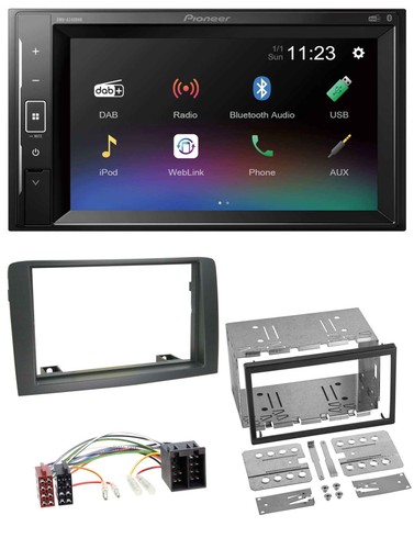 Pioneer dab mp3 2din - dab,
