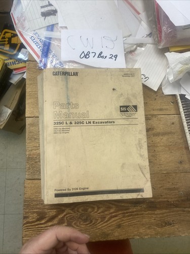 Manuale ricambi escavatori