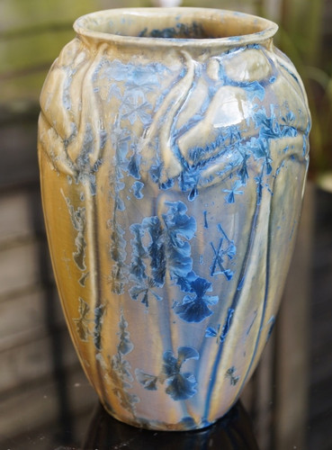 Raro vaso cristallino art - cristallino,