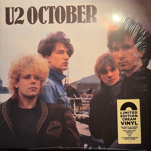 October vinyl record - u2,