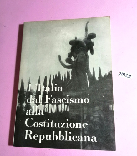 Libro italia dal fascismo - libro,
