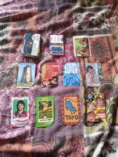 Lotto 60 schede telefoniche vintage vari soggetti, ricaricard Eu 2000 e figurina