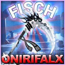 PESCE: ONIRIFALX ROD SET?[Wrath Scylla + SS Wrath Floppy + Charred Boot] Roblox