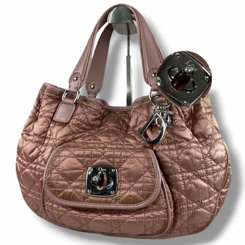 Dior cannage pink tote - dior,