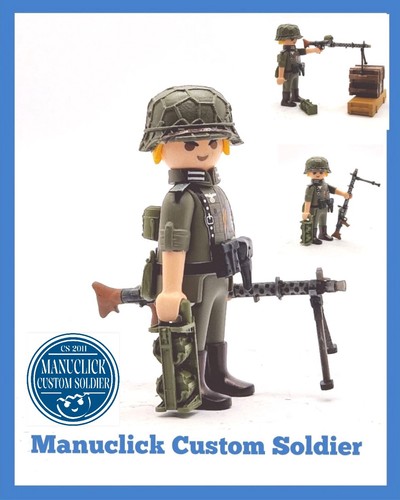 Playmobil soldado custom - 1,