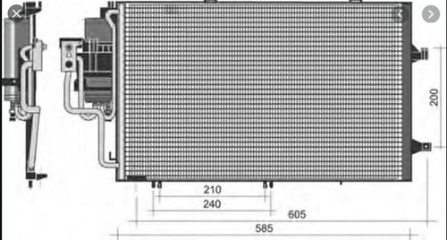 Condensatore radiatore aria - radiatore,