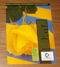 Rara Pubblicità COMMODORE