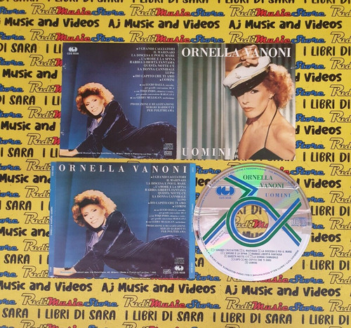 Ornella vanoni uomini 1986 - cd,