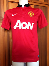Shirt Manchester United Nike Maglia football vintage 2013 Maillot home Trikot S