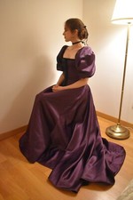 Costume storico Vittoriano da donna 1890