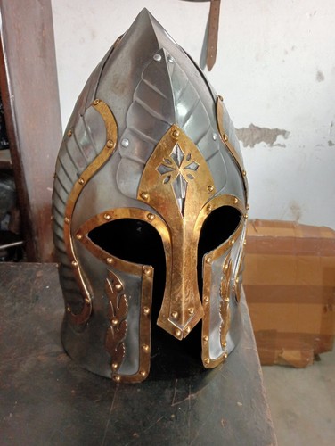 Costume elmo medievale signore - elmo,