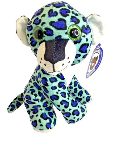 Peluche gatto ghepardo - , blu