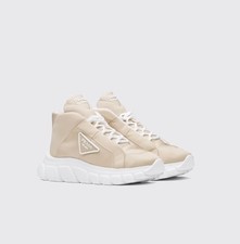 Prada nylon gabardine sneakers - nylon,