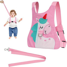 Redini per Bambini, Redini per Camminare 1 Anno, Imbracatura per Bambini Rosa Ca