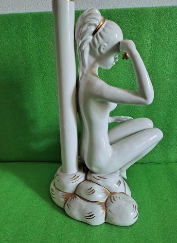 Scultura lampada art dèco - scultura, in