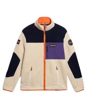 Maglione Pile Napapijri Np0a4gnt Giacca Felpa Uomo  Multicolore