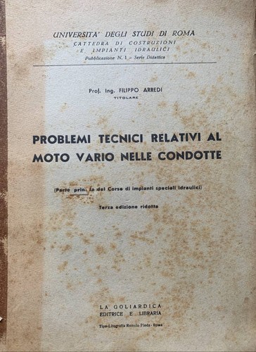 Problemi tecnici relativi - , al