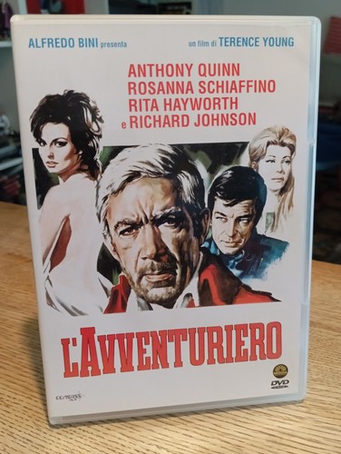 Avventuriero dvd rarissimo - l'avventuriero,