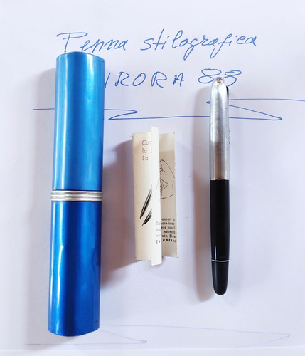 Penna stilografica aurora - penna,