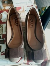 lotto 968b scarpe donna decoltè IMO marroni n.37