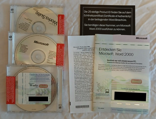 Microsoft works suite 2000 - suite, &