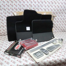 KIT INTERNI SPORTIVI + TAPPETI 500 ABARTH TURISMO COD. 50928037 NUOVO ORIGINALE