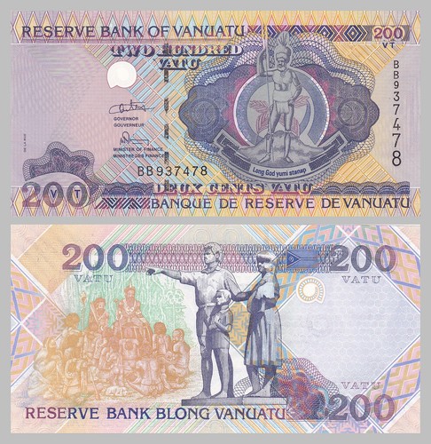 Vanuatu 200 vatu 1995 - vanuatu, p8b