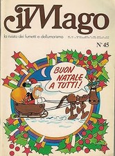 IL MAGO la rivista dei fumetti e dell'umorismo N.45 1975 [Paperback] a