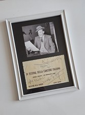 TOTÒ - AUTOGRAFO - FILOGAMO -