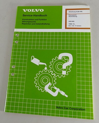 Manuale officina volvo 440 - manuale, di
