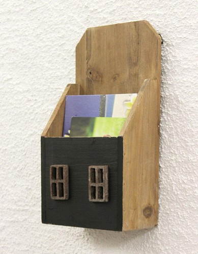 Porta lettere legno - , b196
