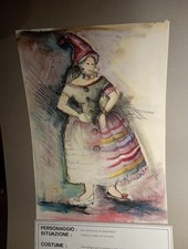 Vecchio Disegno Una Invitata